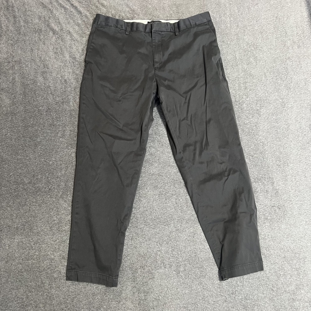 Banana Republic Mason Athletic Tapered Fit Rapid Movement Pants 35x30 Dark Gray